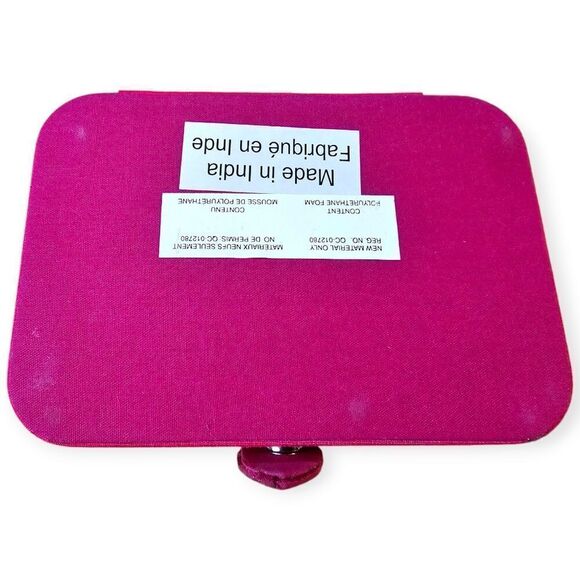 Ornate Lash Beaded Pink Multicolour Eyelash Case - Picture 5 of 9